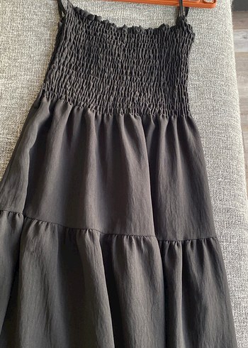 Bohem Siyah Hamile Uzun Etek - Görsel 2