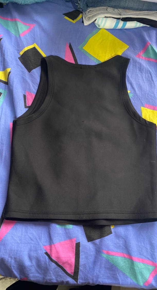 Siyah Yüksek Yakalı Atlet - Görsel 2