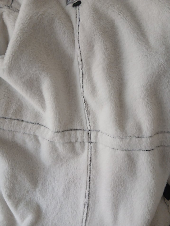 Gri Midi Hamile Kabanı Fermuarlı - Görsel 3