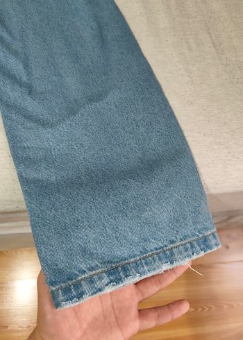 Buz Mavisi Bershka Jean - Görsel 5