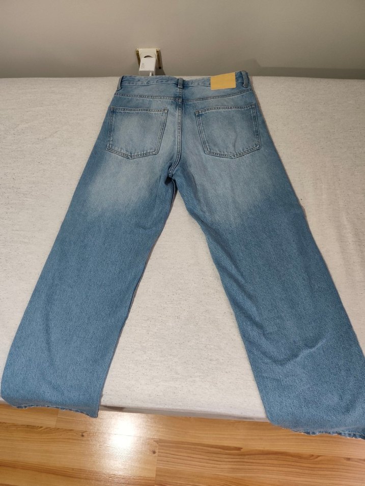 Buz Mavisi Bershka Jean - Görsel 4