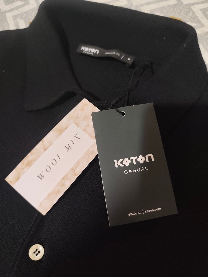 Etiketli Polo Triko - Görsel 2