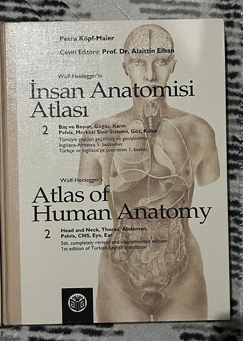insan anatomisi atlası 1-2 cilt - Görsel 2