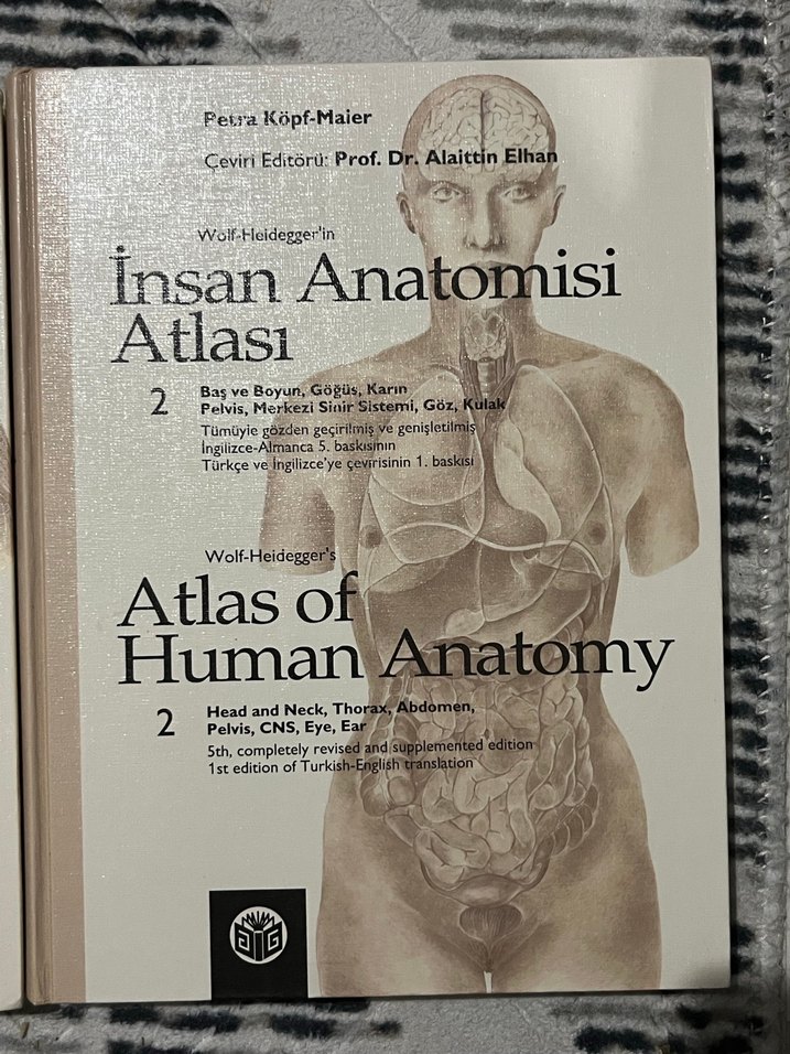 insan anatomisi atlası 1-2 cilt - Görsel 2