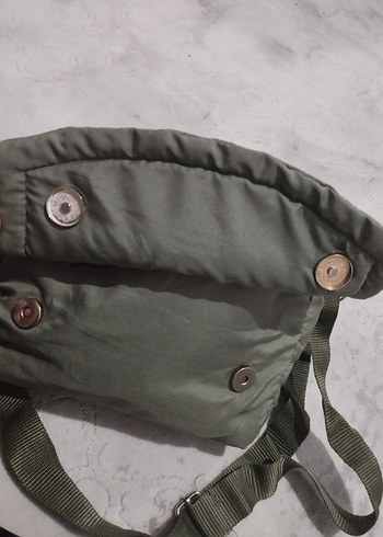 Gri Kadın Bel Askılı Çapraz Çanta - Görsel 2