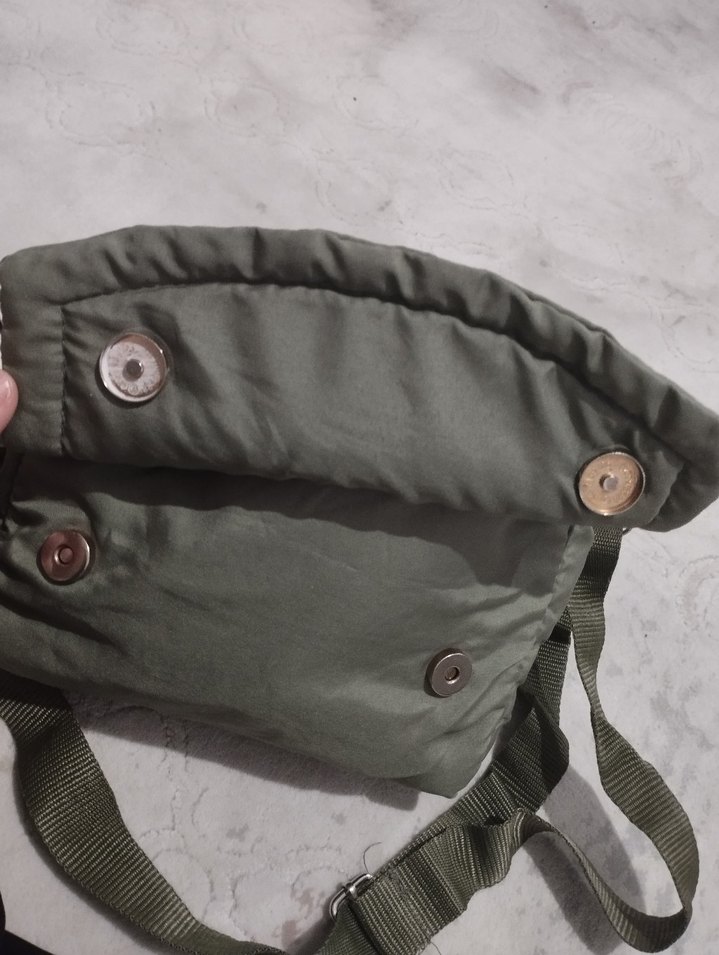 Gri Kadın Bel Askılı Çapraz Çanta - Görsel 2