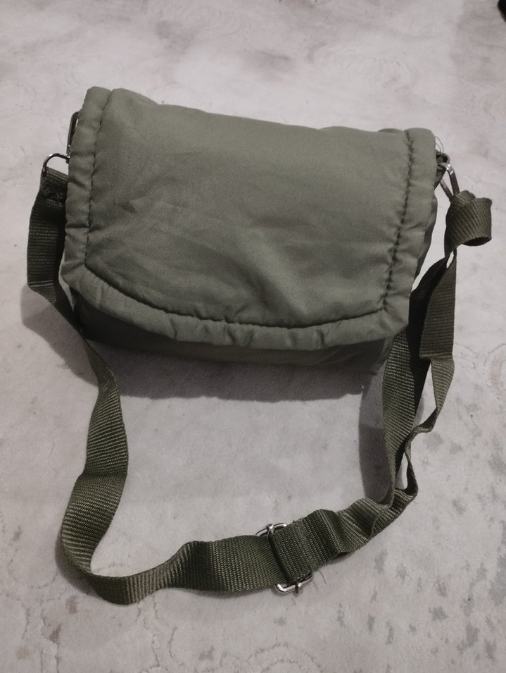 Gri Kadın Bel Askılı Çapraz Çanta - Görsel 5