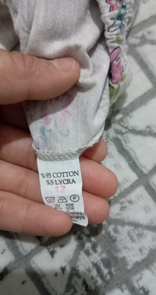 Çiçekli Bohem Kız Tayt - Görsel 2