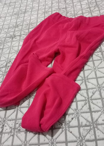 Pembe Kız Çocuk Rahat Kesim Tayt - Görsel 2