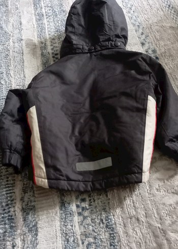 Erkek Çocuk Fermuarlı Koyu Gri Ceket - Görsel 4