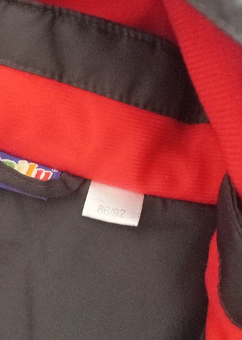 Erkek Çocuk Fermuarlı Koyu Gri Ceket - Görsel 3