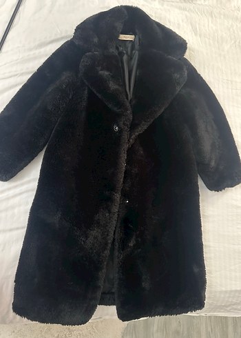 Mango Kürk Palto - Görsel 6