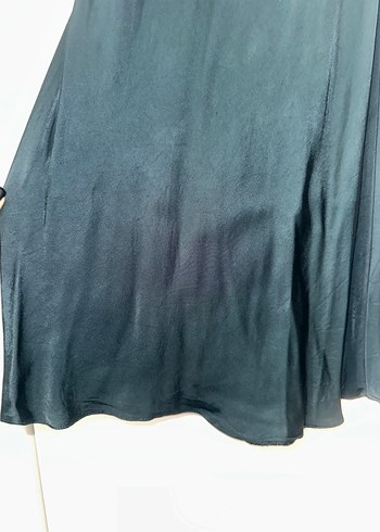 Zara saten elbise - Görsel 3