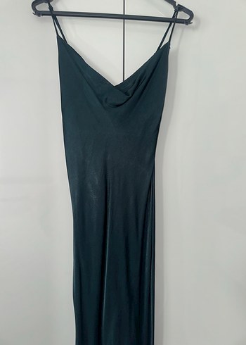 Zara saten elbise - Görsel 2