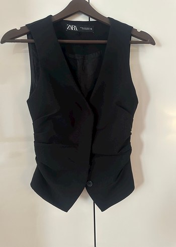 Zara Siyah Yelek - Görsel 2