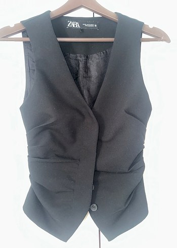 Zara Siyah Yelek - Görsel 3