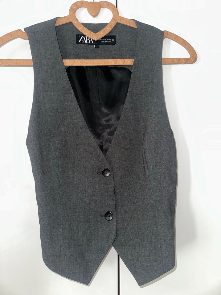 Zara füme yelek - Görsel 2