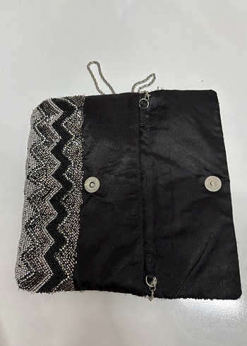 Boncuk İşlemeli Bohem Kadın Portföy Çanta - Görsel 2