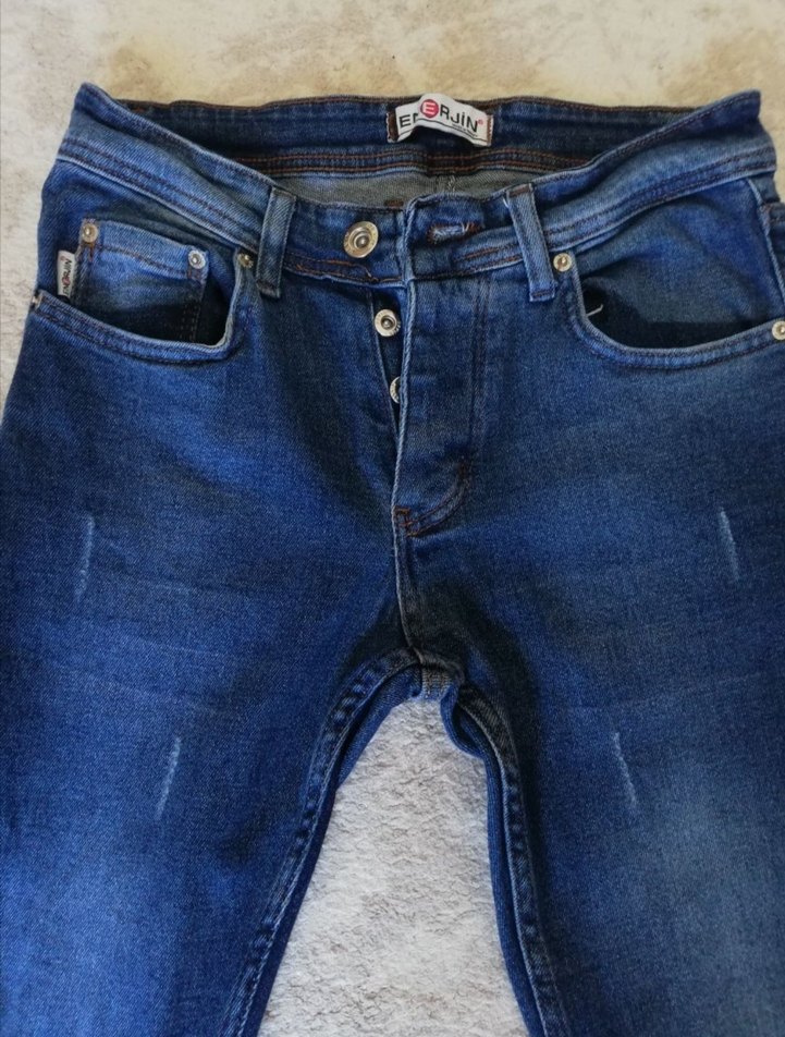 Erkek mavi Jean - Görsel 2