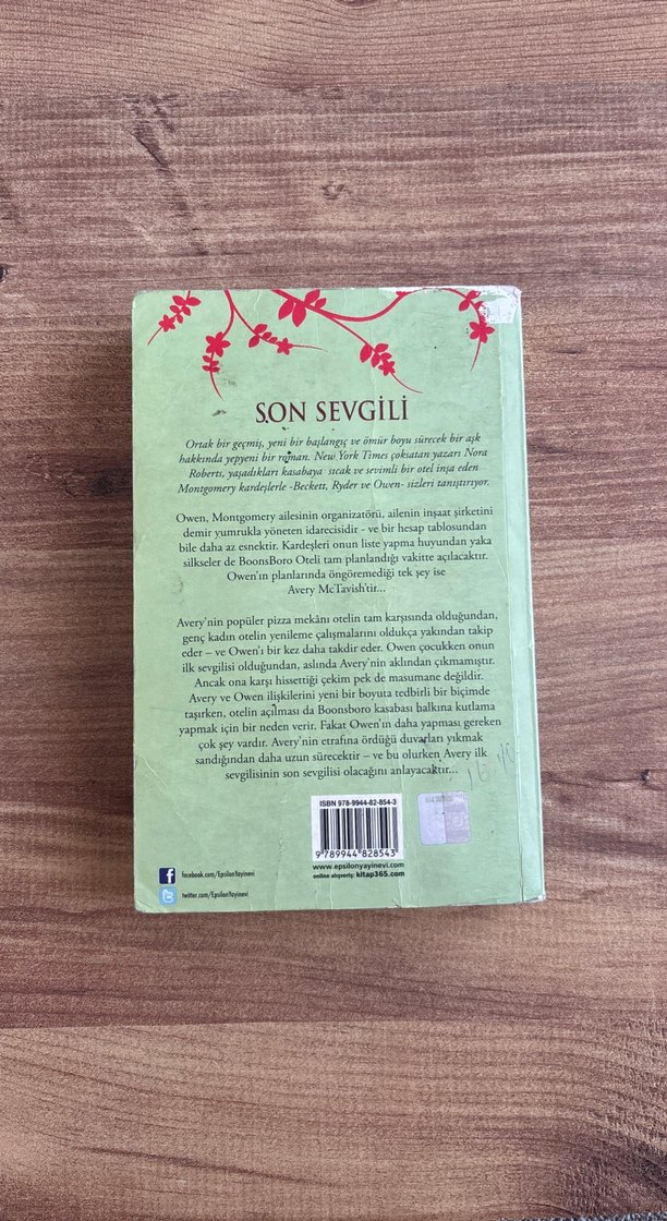 Son Sevgili - Nora Roberts - Görsel 2
