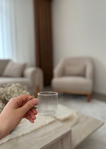 6 Kişilik Cam Fincan Seti - Görsel 3