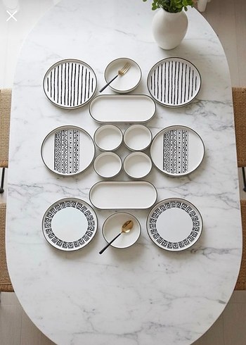 14 parça 6 kişilik kahvaltı takımı - Görsel 6