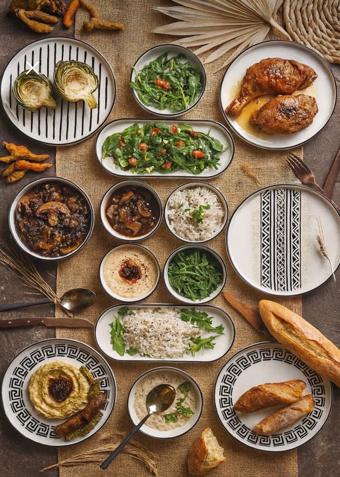 14 parça 6 kişilik kahvaltı takımı - Görsel 2