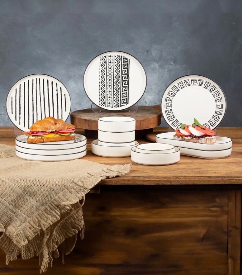 14 parça 6 kişilik kahvaltı takımı - Görsel 4