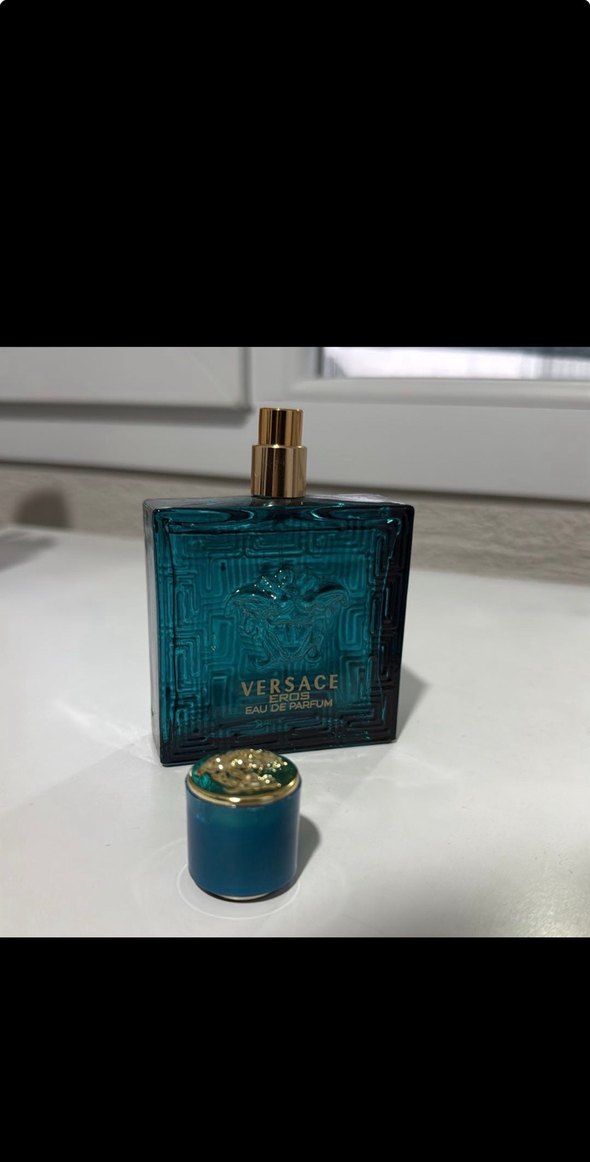 Versace Erkek Parfümü Turkuaz Şişede - Görsel 4