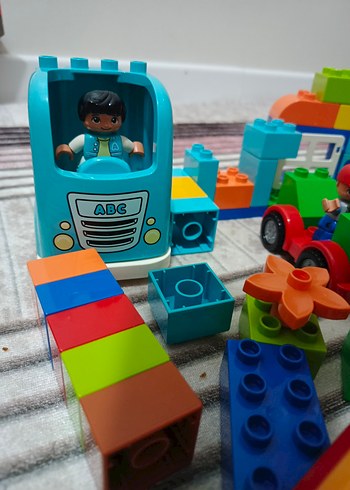 Renkli Lego Duplo Seti Yeşil Kutuda - Görsel 2