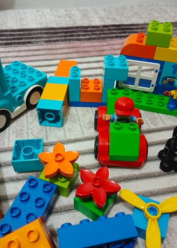 Renkli Lego Duplo Seti Yeşil Kutuda - Görsel 4
