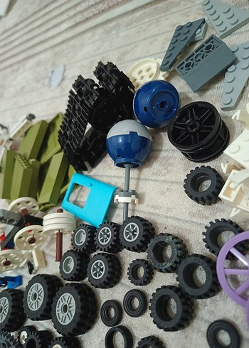 Renkli Karışık Lego Parçaları - Görsel 7