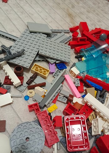 Renkli Karışık Lego Parçaları - Görsel 3