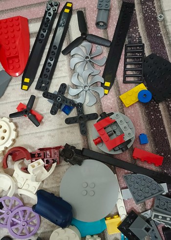 Renkli Karışık Lego Parçaları - Görsel 5