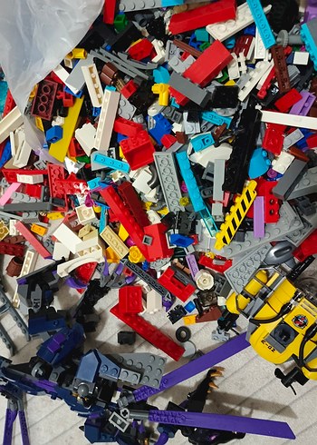 Renkli Karışık Lego Parçaları - Görsel 10