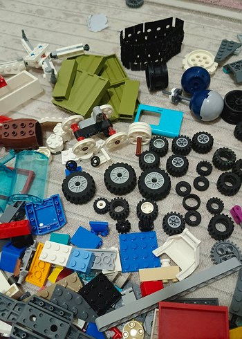 Renkli Karışık Lego Parçaları - Görsel 4