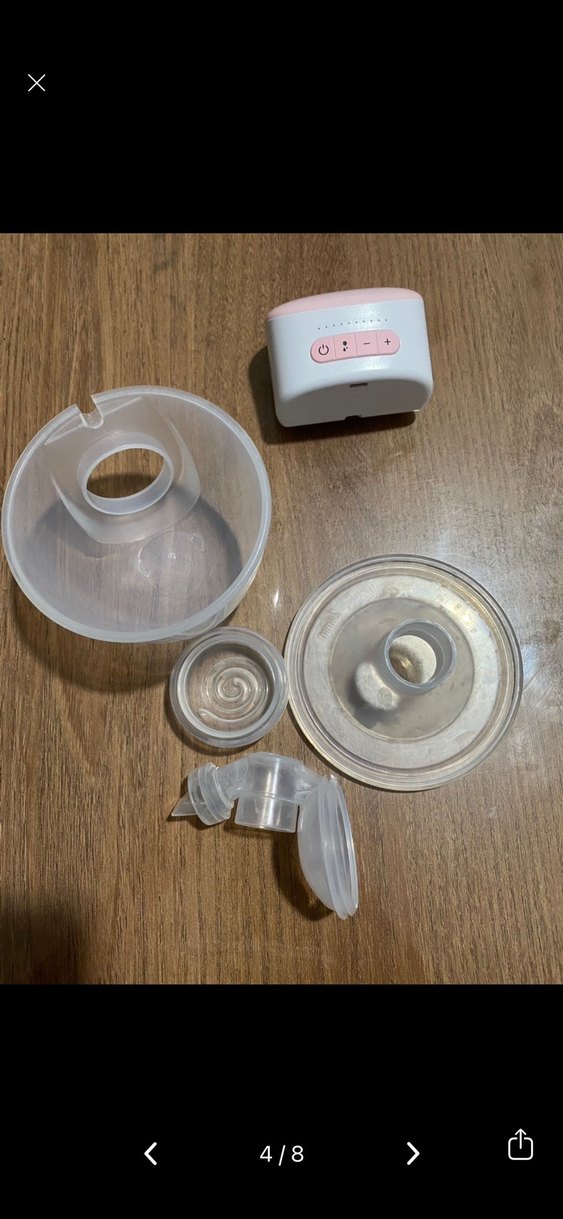 Beyaz ve Pastel Göğüs Pompası - Görsel 2