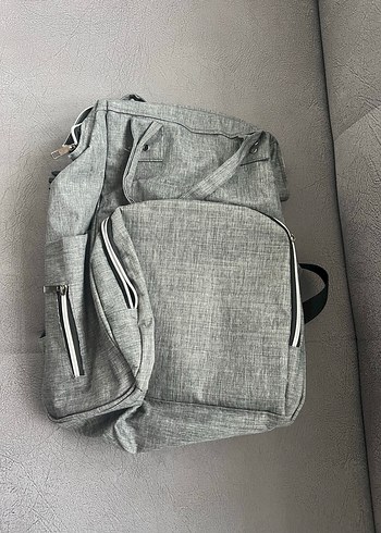 Gri Anne Bebek Çantası - Görsel 3