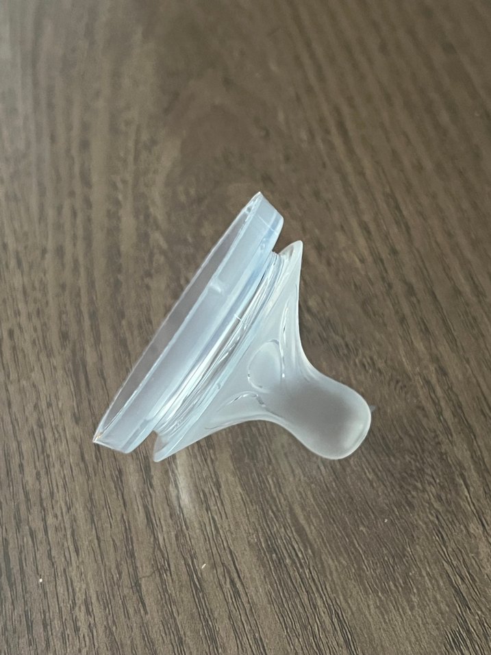 Şeffaf Bebek Biberon Emziği avent 3 no - Görsel 2