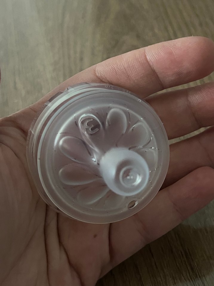 Şeffaf Bebek Biberon Emziği avent 3 no - Görsel 4