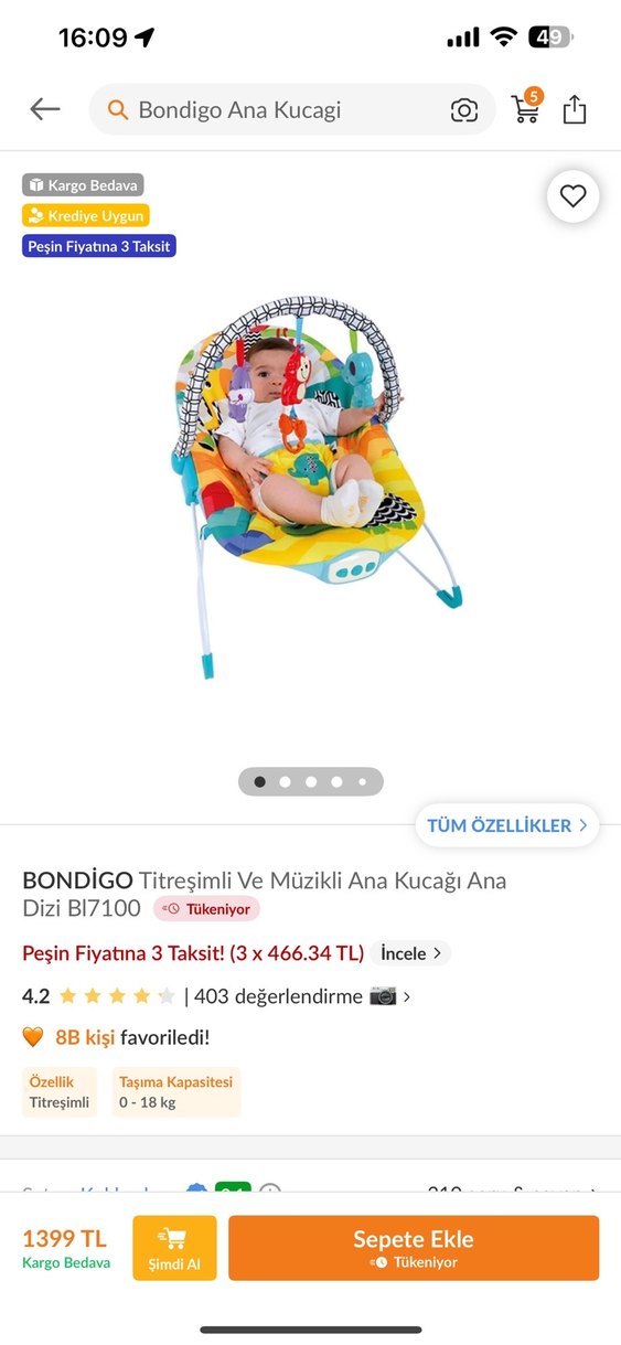 bondigo sallanan ana kucağı - Görsel 5