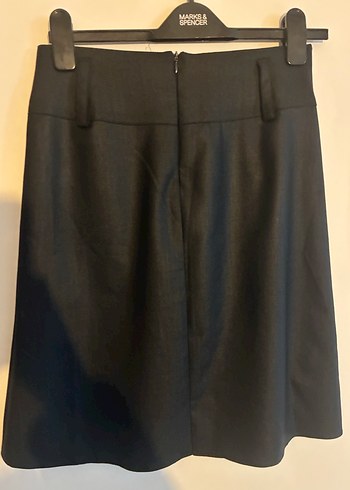 Siyah kumaş etek - Görsel 2