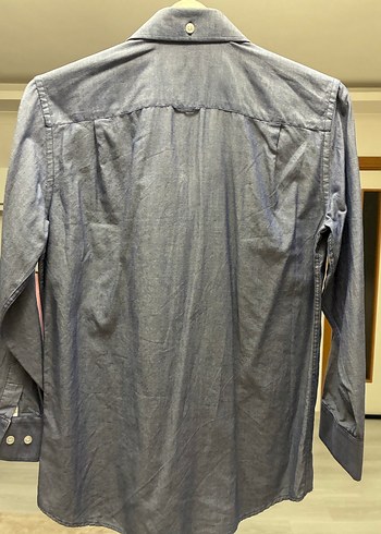 Gri kumaş Erkek Gömlek - Görsel 2