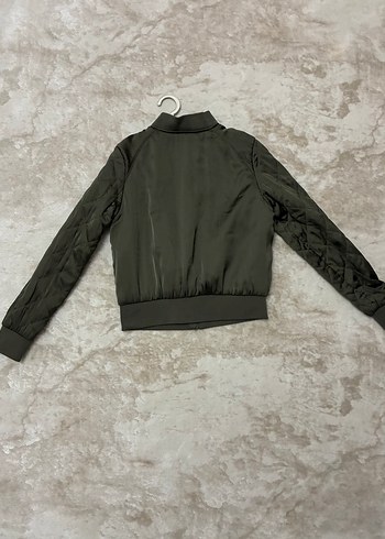 Haki Kapitone Kadın Ceket - Görsel 2