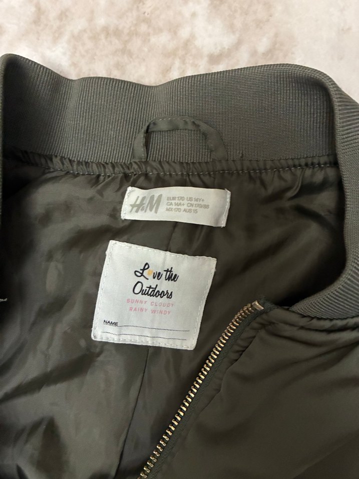 Haki Kapitone Kadın Ceket - Görsel 3