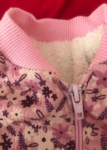 Renkli Desenli Fermuarlı Bebek Tulumu - Görsel 2