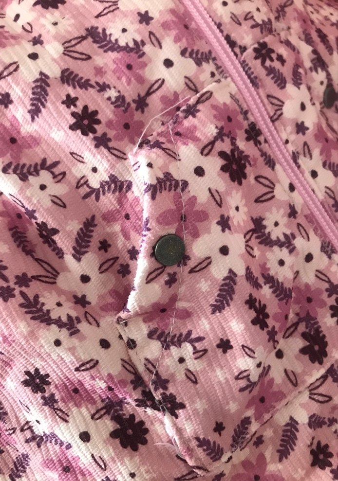 Renkli Desenli Fermuarlı Bebek Tulumu - Görsel 3