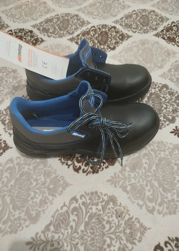 orijinal sıfır saf deri mekap marka iş ayakkabısı 44 numara - Görsel 5