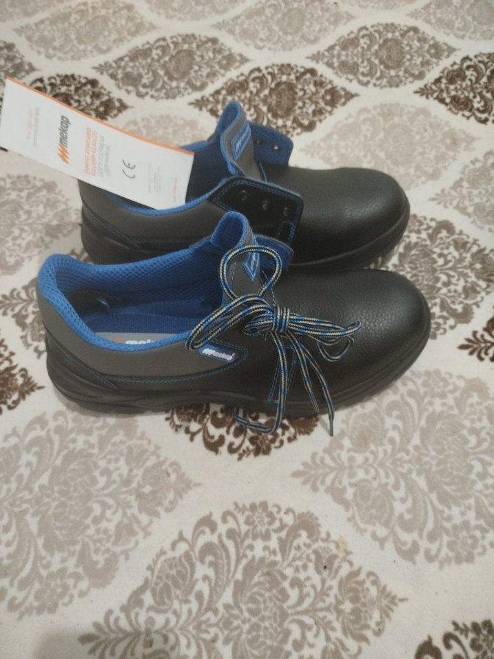 orijinal sıfır saf deri mekap marka iş ayakkabısı 44 numara - Görsel 5