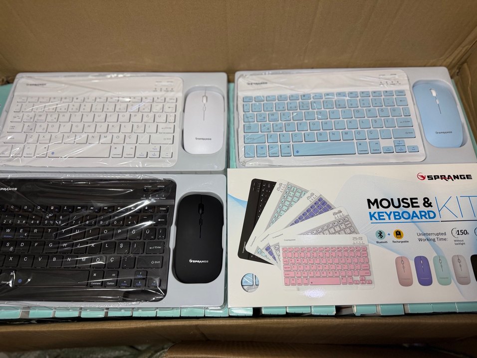BLUETOOTH KLAVYE VE MAUSE SETİ - Görsel 2